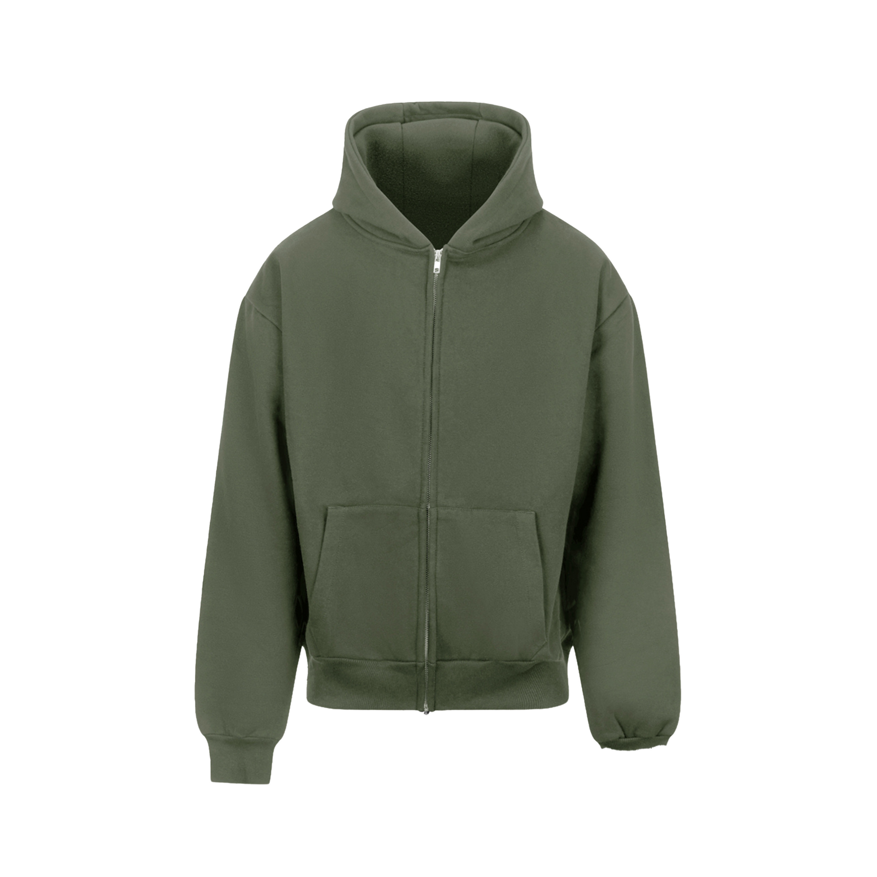 NEEDLES｜HOODIES/ZIP-UPS (Track Hoody - OLIVE (PU279)) Needles Track Hoodie - Olive (Velour) - PU279 | OUTBACK Sylt